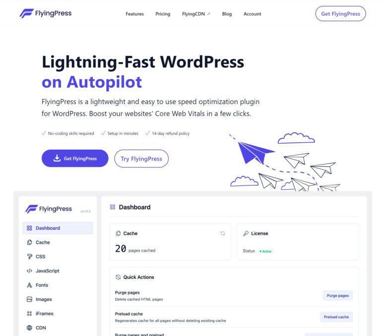 Top 5 WordPress Cache Plugins - PlyingPress